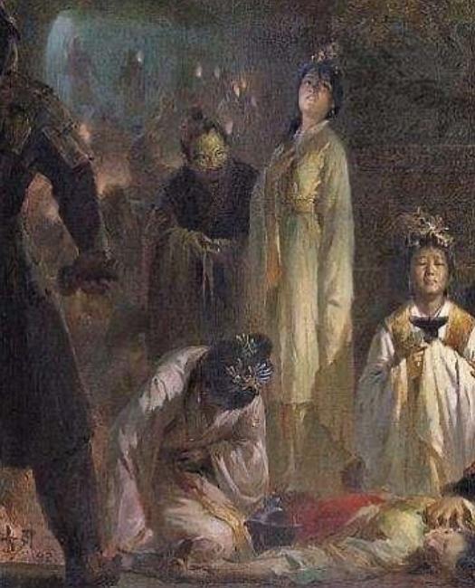 你以为古代殉葬就是赐杯毒酒、递条白绫，人就安安静静走了？大错特错。考古发现告诉