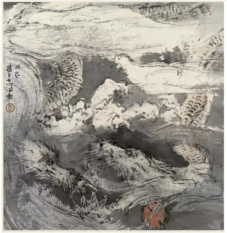 杨善深绘十二生肖。杨善深创作中西兼取，注重写生，在继承“岭南画派”优良传统的基础