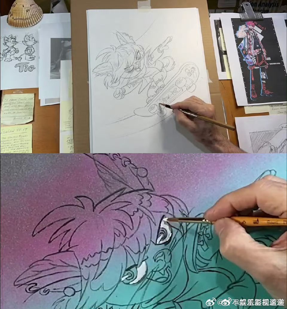 猫和老鼠画师首次为国漫作画双厨狂喜的时刻来了，经典动画与国漫的碰撞，擦出了不一