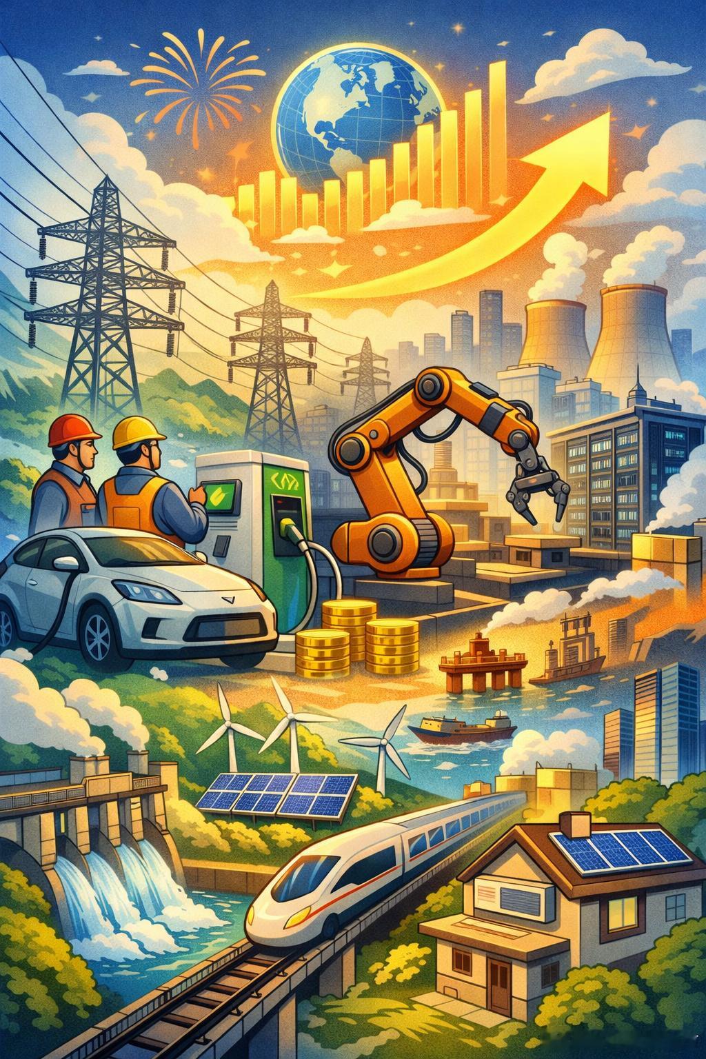 国家用电量首破10万亿度：10.4万亿千瓦时意味着什么？国家能源局1月17日公布