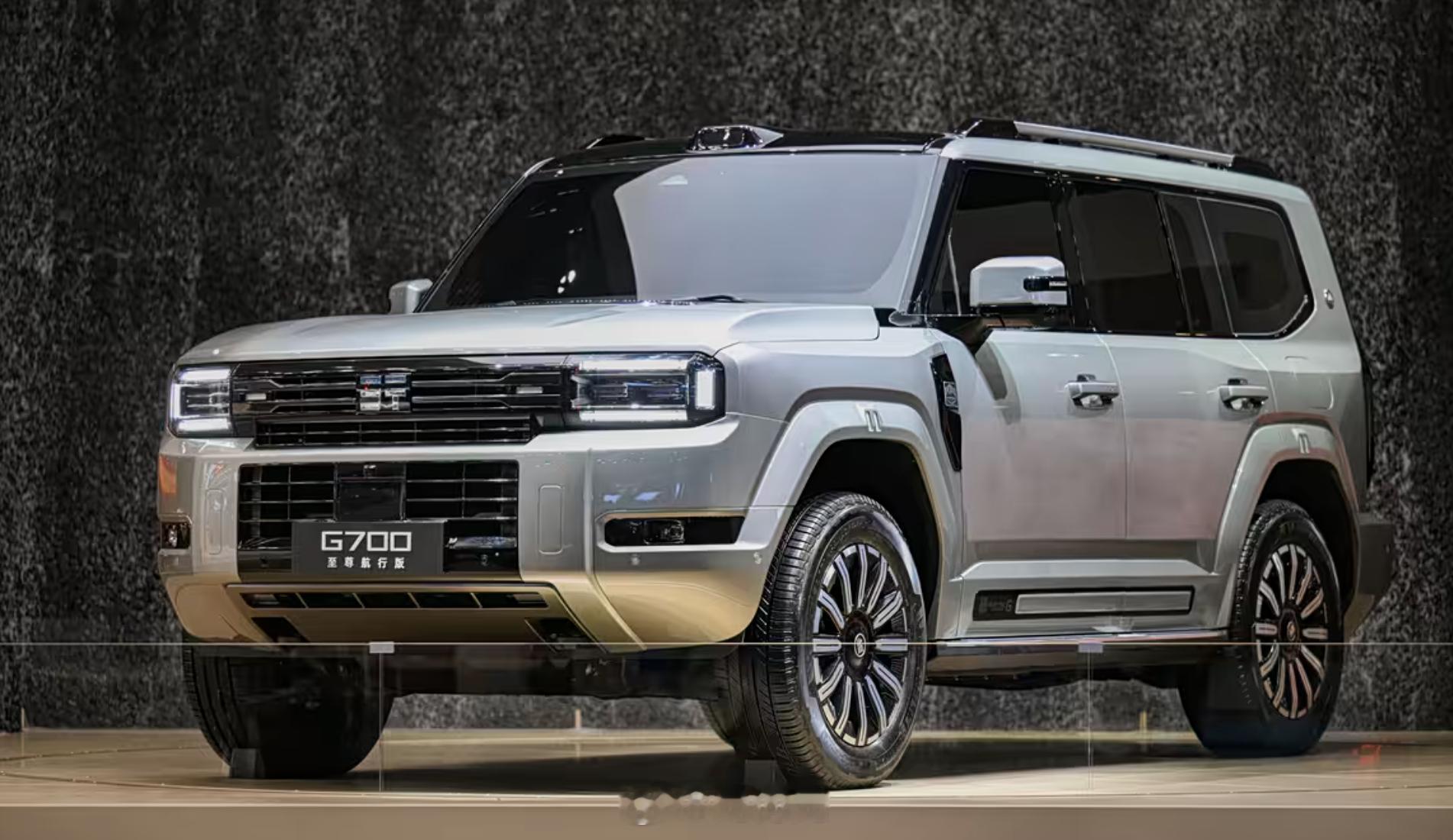 纵横这次北京车展直接六车齐发，太炸了！作为奇瑞旗下的豪华越野品牌，G700系列