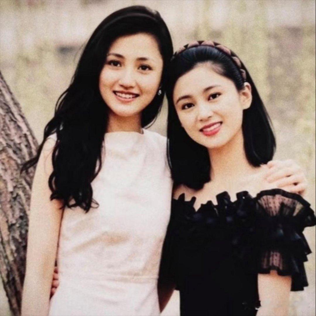 35年前的陈红，尽管画质不清晰，但美貌十分清晰！