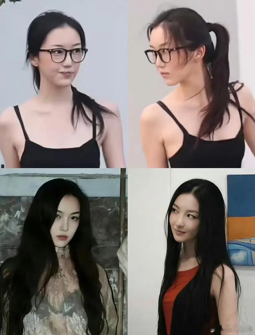 李嫣现在很美，看不出唇腭裂痕迹了，气质很好像王菲