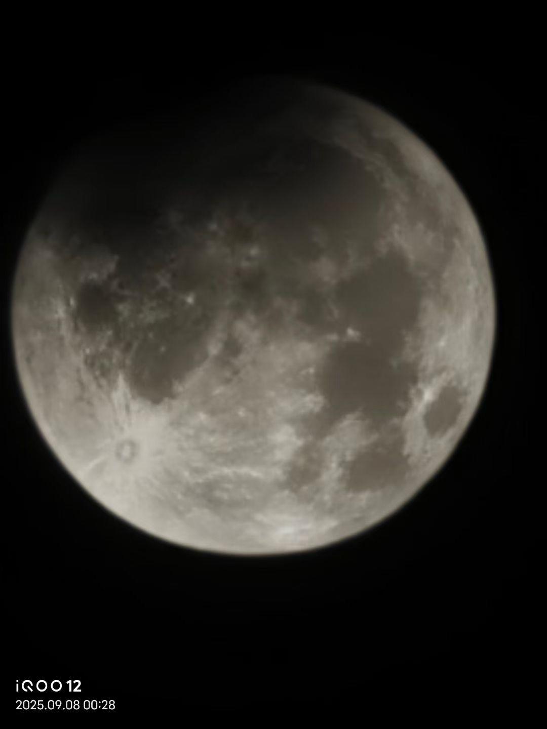 血月，你们拍到了吗夜拍血月血月之夜