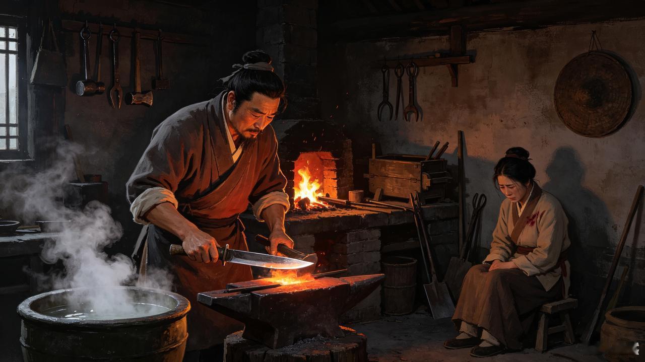 北宋政和年间，汴京郊外有个铁匠唤作张二，祖传打铁手艺，平日里叮叮当当敲得满街响。