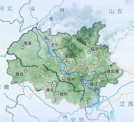 现在的徐州已经稳执苏、皖、豫、鲁四省交汇城市群之牛耳。严格地说徐州与淮北并不直接