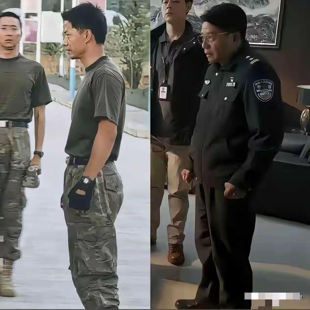男神老了，有点儿弯腰驼背，不过依旧帅气！那么大家看出来他是谁了吗？