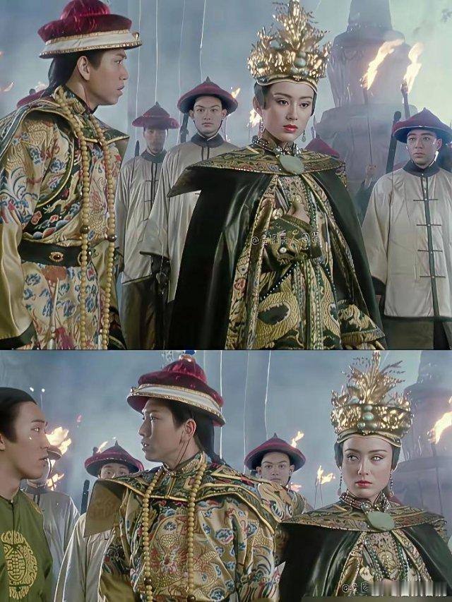 林青霞客串周星驰的《鹿鼎记》，拍到一半，王晶慌了。本来给她的是龙儿客串戏，结果林