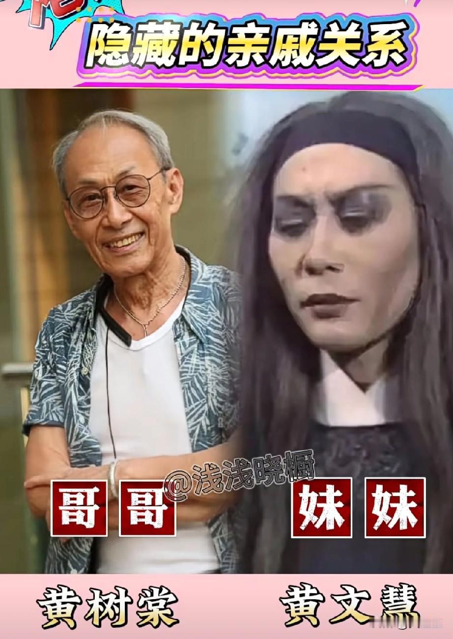 还有哪些不为人知的明星亲属关系，你知道吗？