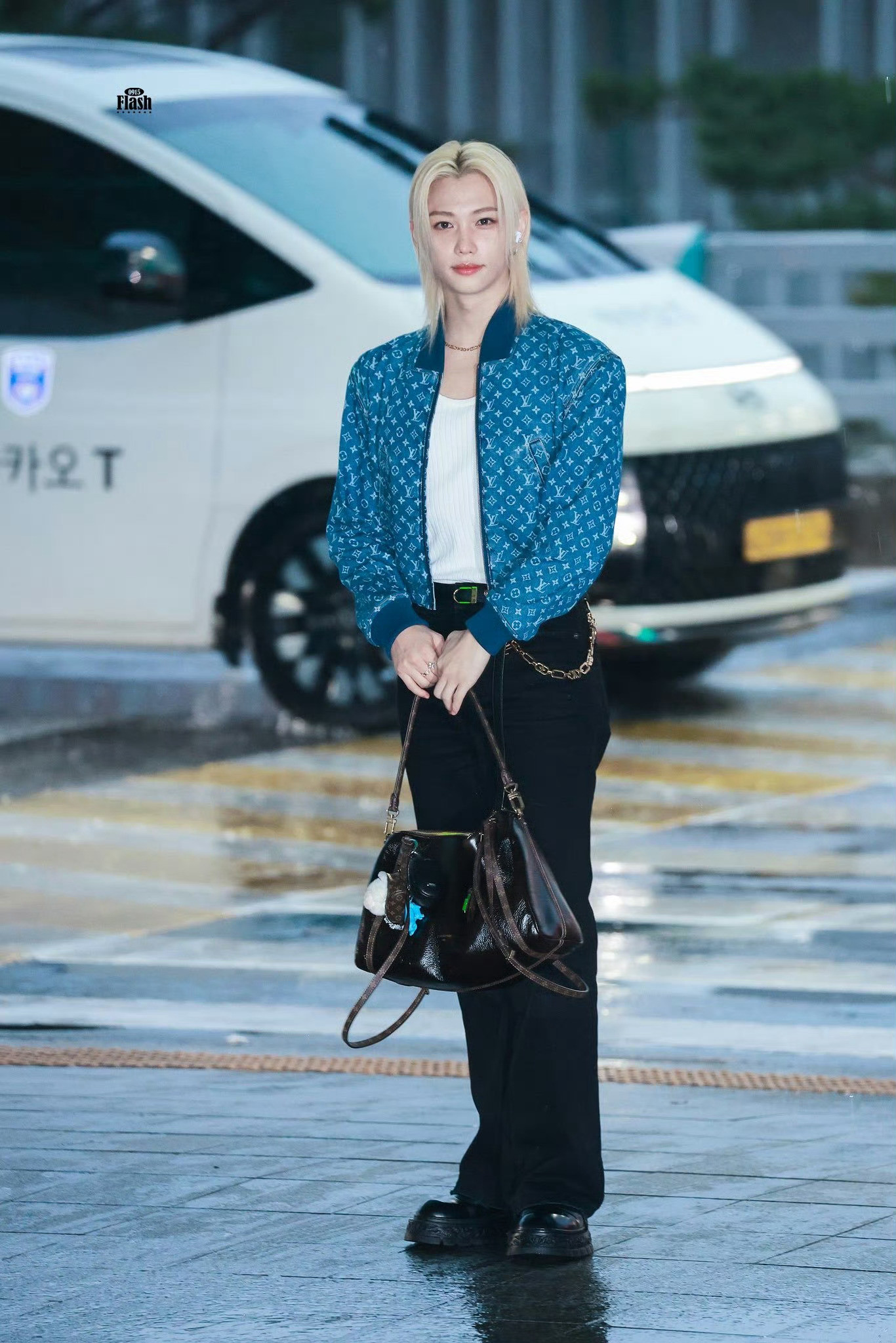 李龙馥xLouisVuittonShow一组Felix出席LV大秀九宫