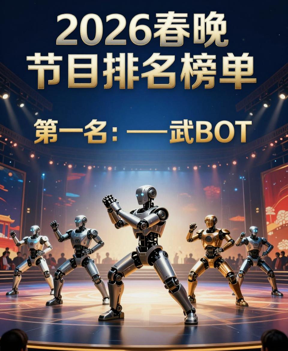 2026年春节晚会节目排名预测：10、陈小春、言承旭、易烊千玺——《智造