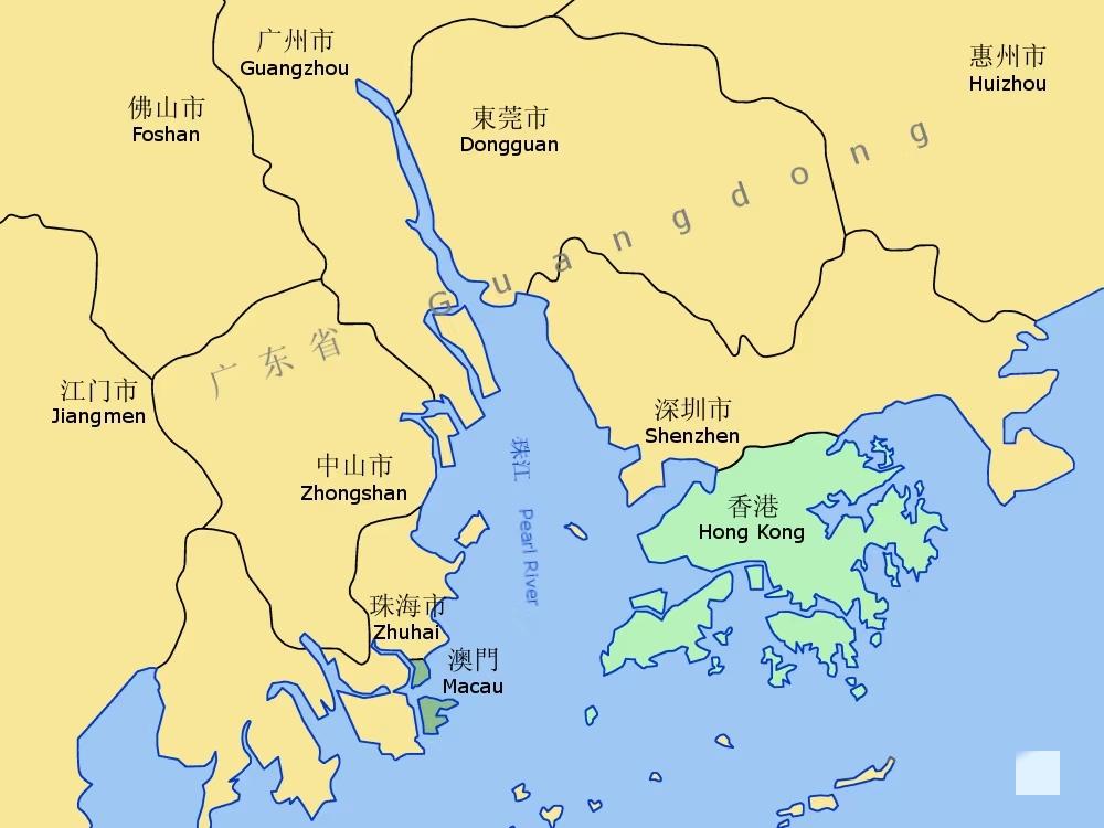 香港与深圳在历史上曾同属于宝安县，清末英国割占香港岛和九龙、租借新界，形成了深港