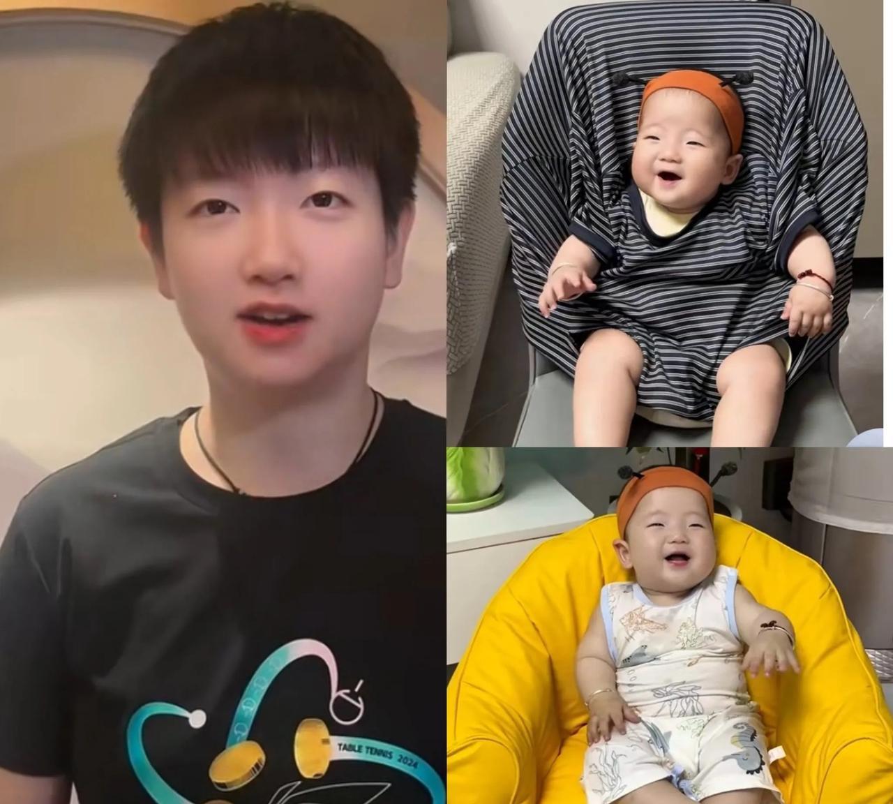 科学的尽头就是玄学难怪怀孕的时候要一直看帅哥美女图因为喜欢孙颖莎怀孕的时候