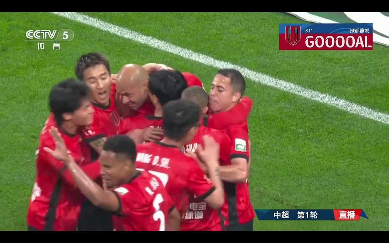 新教练，新阵容，成都蓉城5：1狂胜深圳新鹏城，席尔瓦费利佩爆发得满分，球员点评和