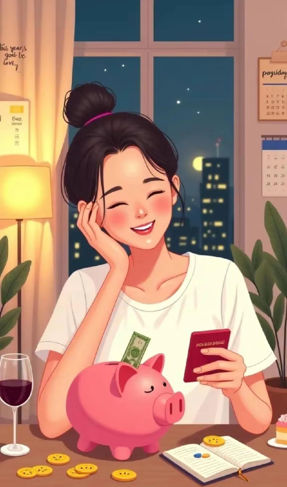今天认真算了一笔账：如果每月雷打不动存5000元，一年能攒6万。要达到100万的