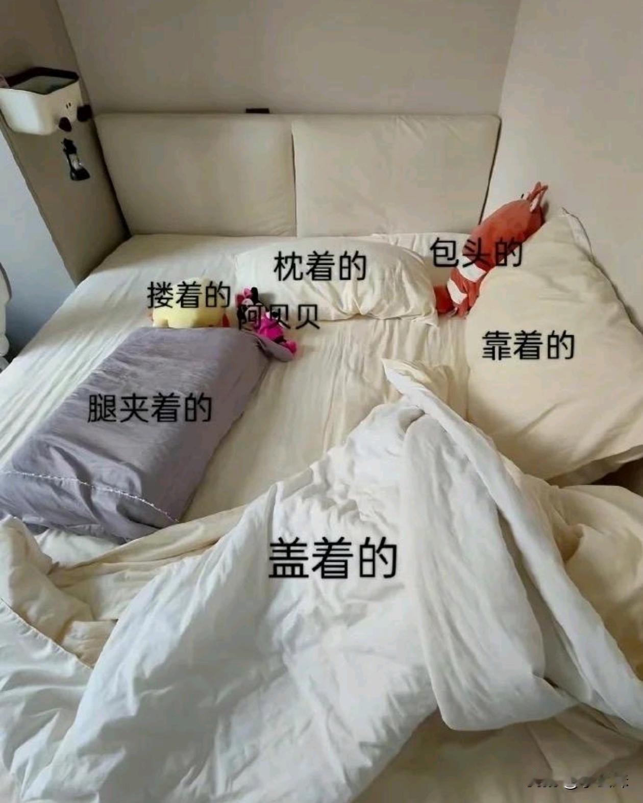 当代年轻人最理想的睡觉方式，看看有没有你的？