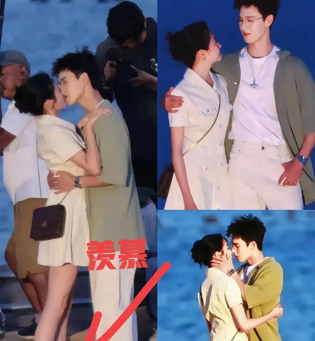 关晓彤反悔了，她不是说为了鹿晗不拍吻戏的吗？她说这话的时候应该有个前提，那就是别
