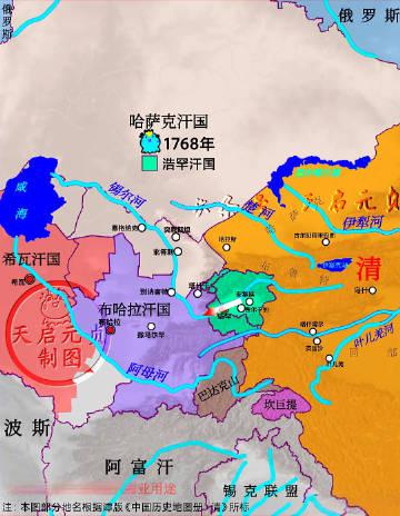 毫无疑问，乾隆最大的败笔之一就是没有灭了中亚的浩罕国。浩罕国收留准部和和卓叛乱分