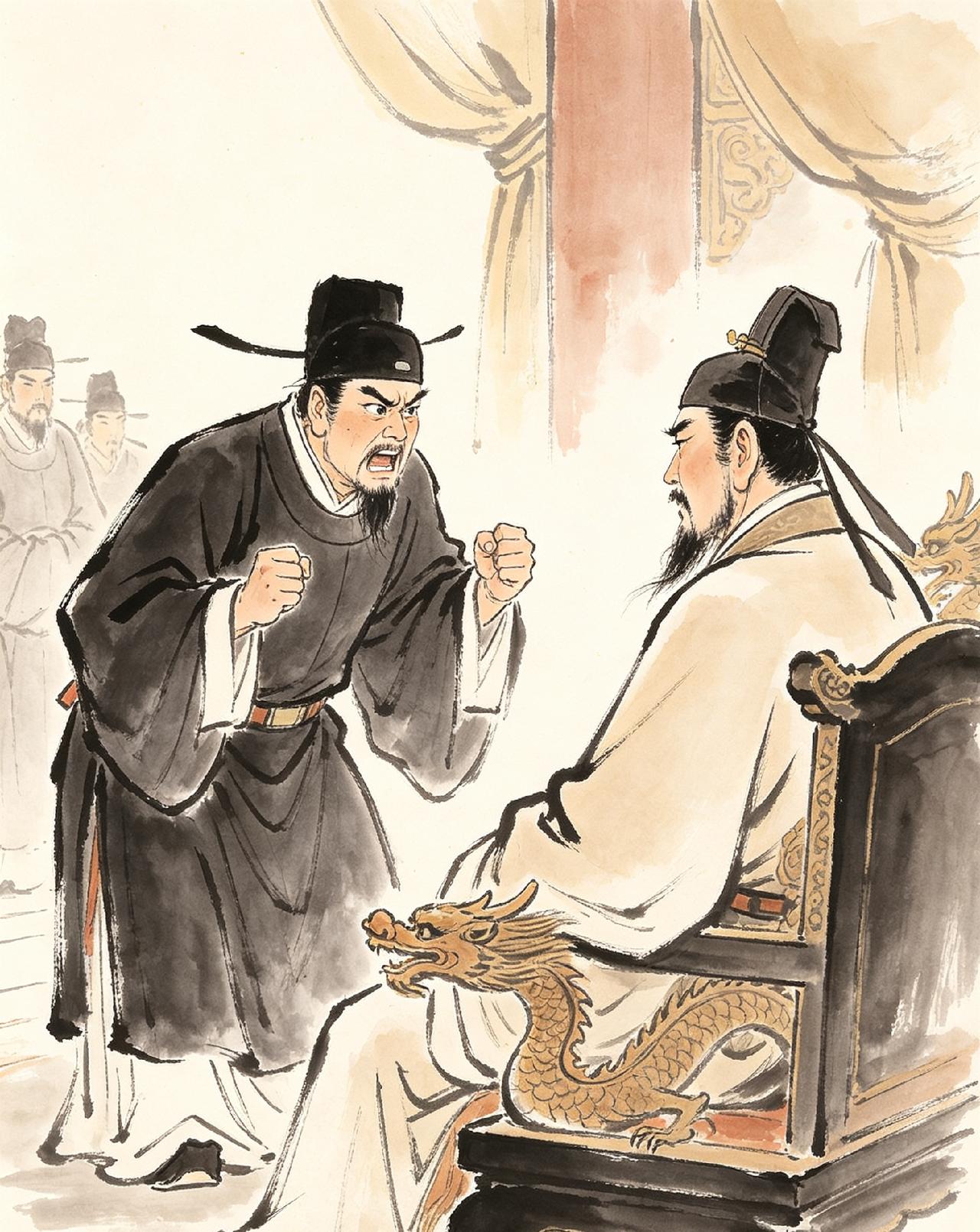 凌烟阁二十四功臣，程咬金排第十九，秦琼排第二十四，一个前朝皇族，六遭罢相的“杠精