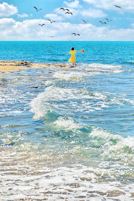 迄今为止，我最喜欢的海岛出现了🌊