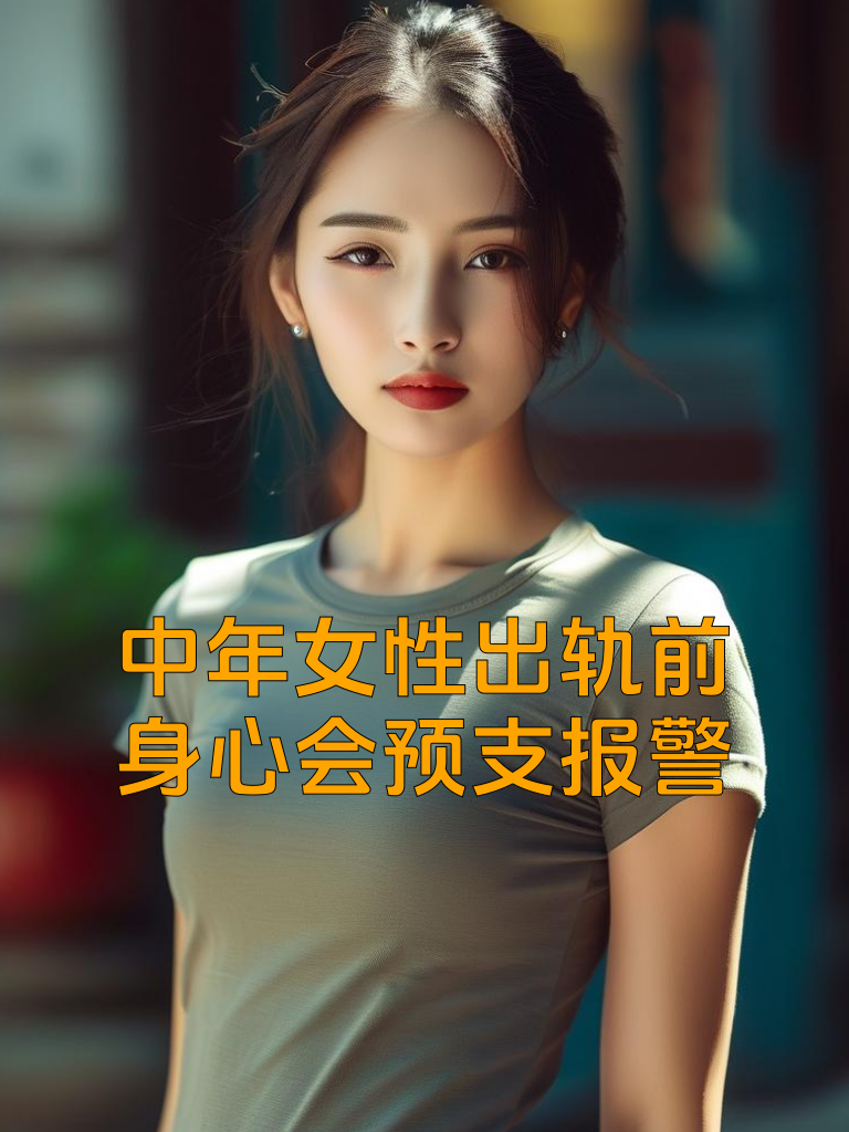 中年女性出轨前，身心会预支报警