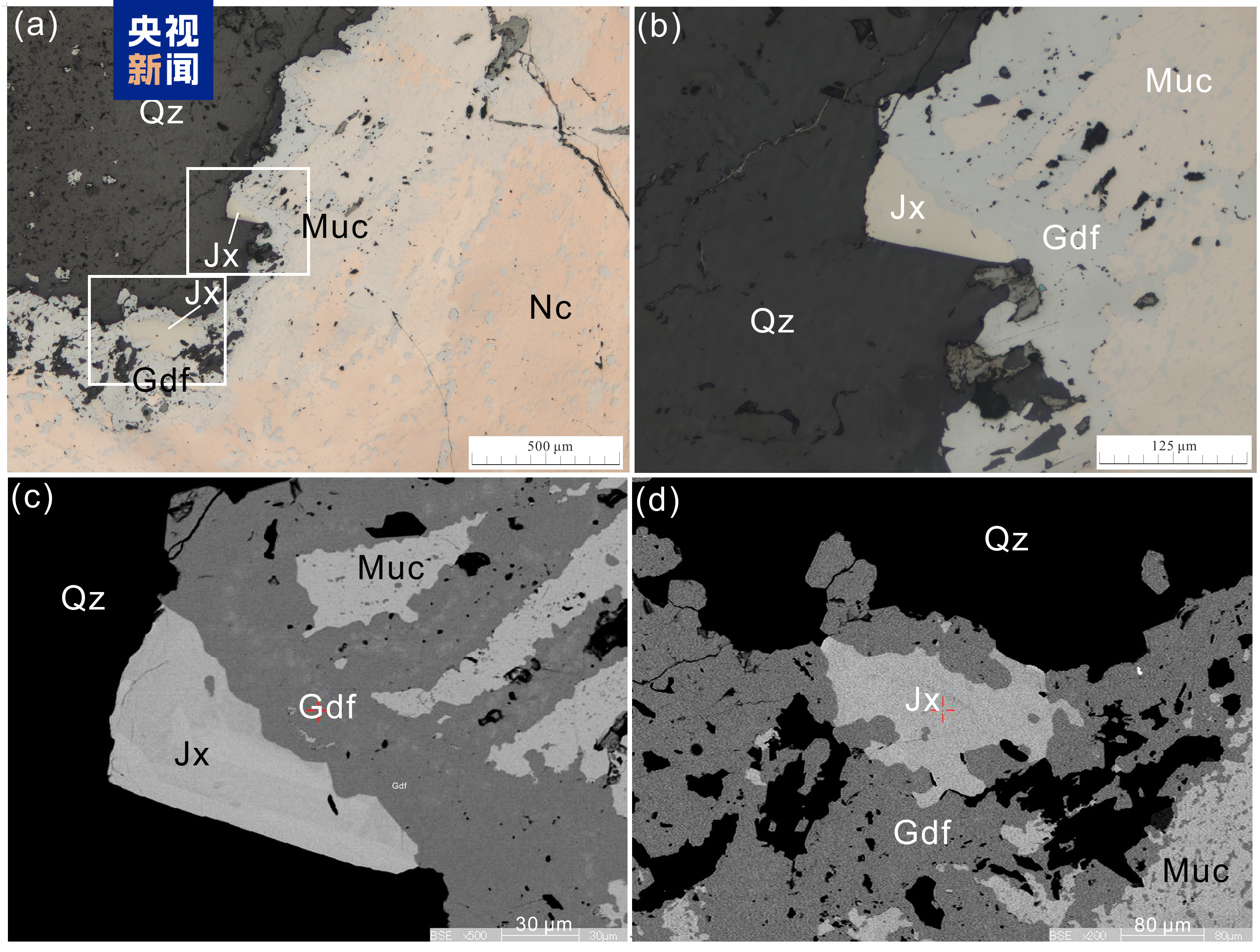 我国发现新矿物! 正式命名为金秀矿