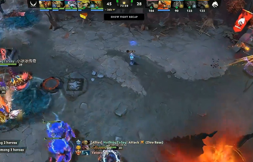 心惊胆战！恭喜XG让一追二战胜Spirit挺进ESLOne伯明翰站四强，这把说