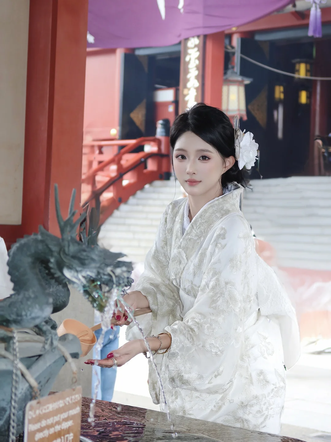 去浅草寺拍照👘大家都按我这个机位来📸