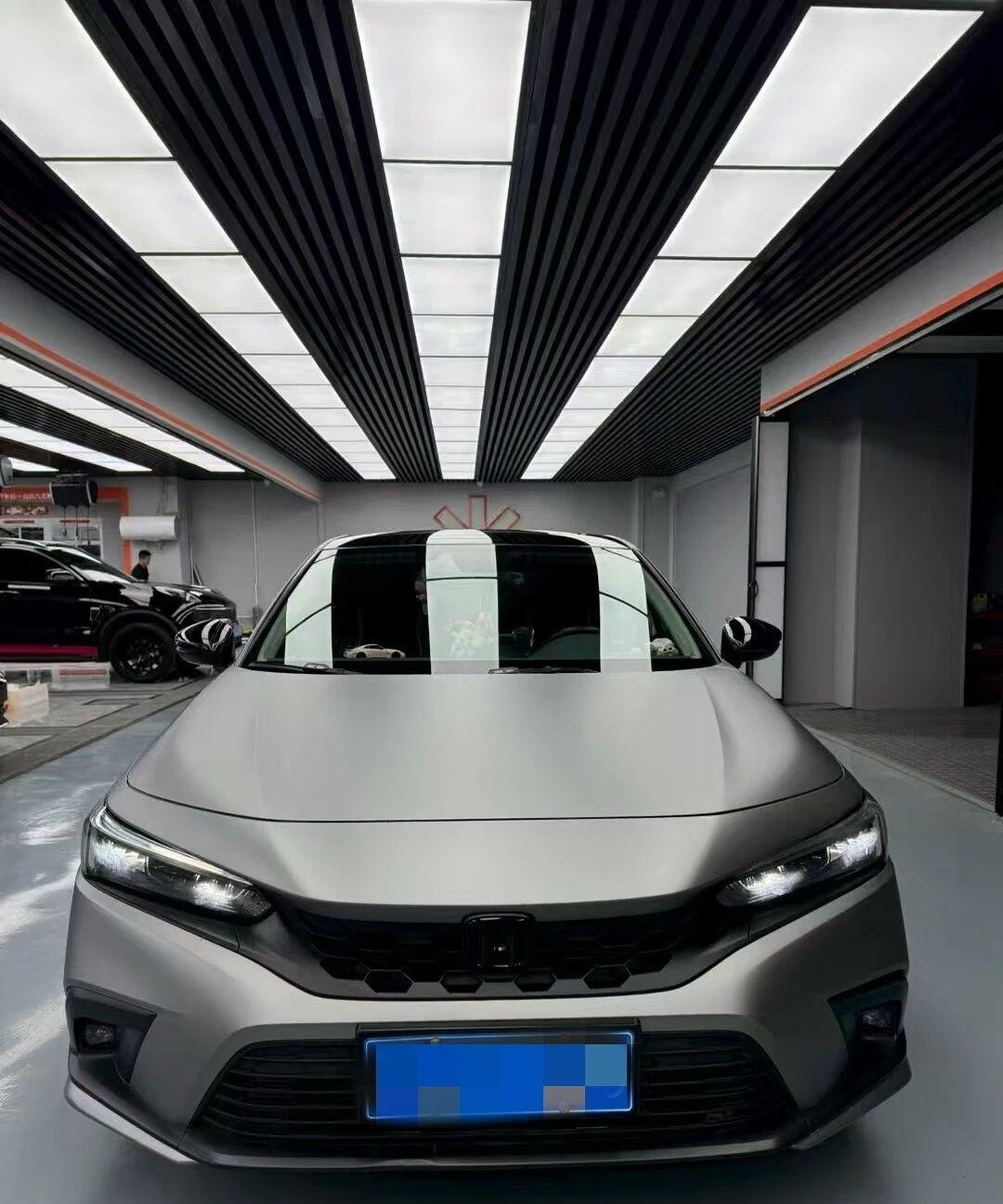 本田思域，完成一次赛博进化“恢复出厂设置”成功，并主动下载了颜值升级包。伤痕清