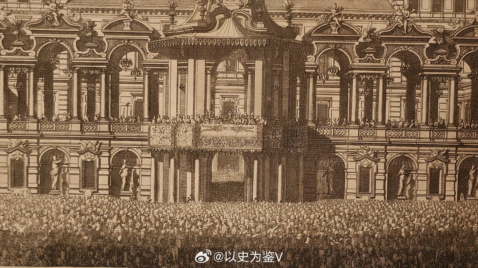 在天津博物馆发现一个超好玩的——意大利人画的圣裹尸布的展示场景。众所周知：圣裹尸