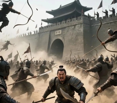 626年，薛万彻率2000精锐杀向玄武门，与守军展开大战，因没有攻坚装备，无法破
