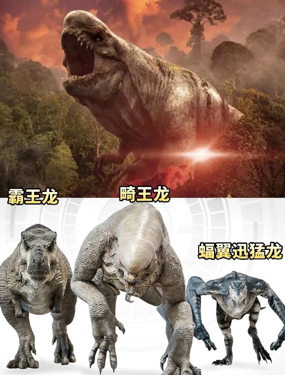 新侏罗纪公园的畸形霸王龙，简称畸霸龙，就没人觉得难看吗？这不就是问异形借了