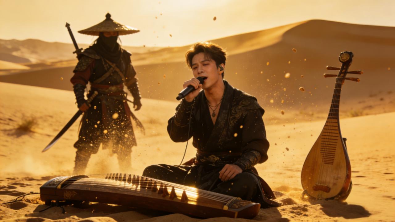 王嘉尔献唱《镖人》主题曲！侠音燃大漠，一曲尽江湖春节档武侠动作大片《镖人》