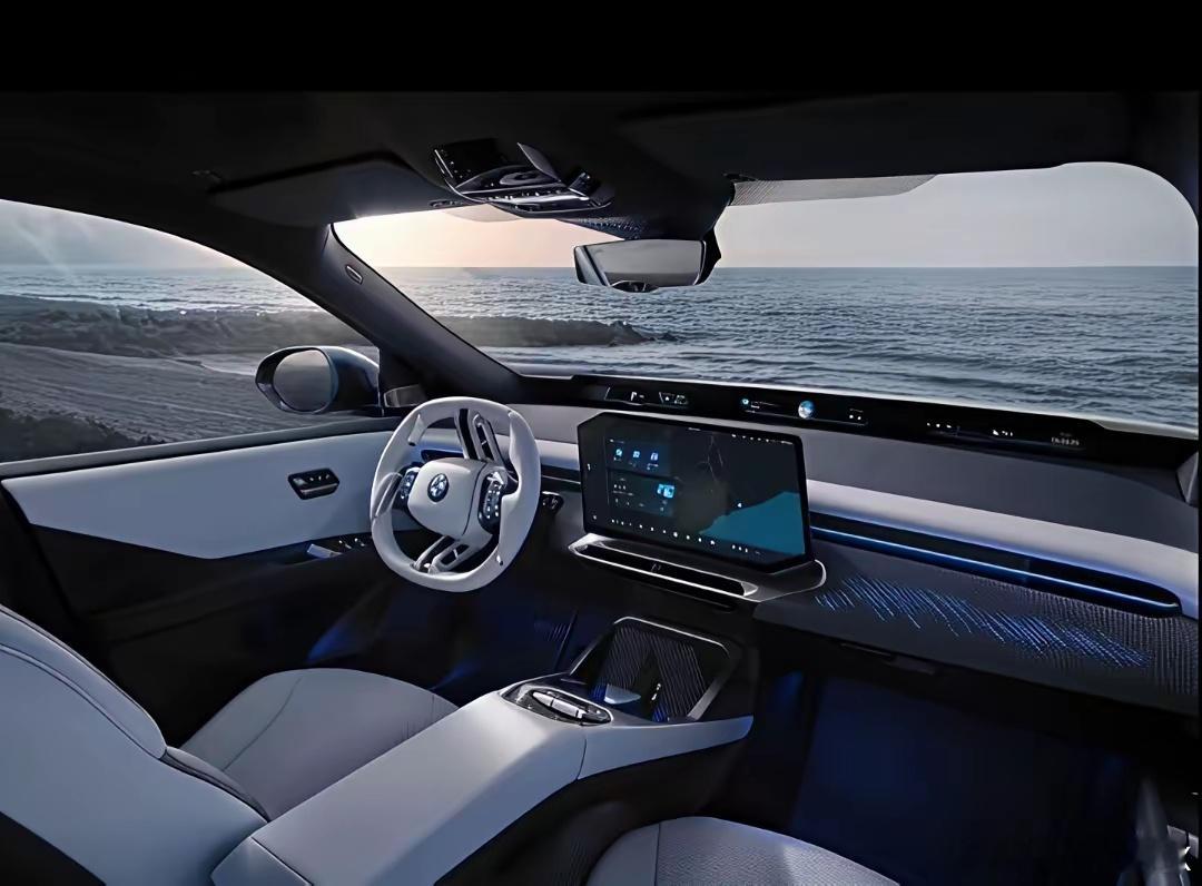 宝马新世代内饰设计，看习惯了，觉得还不错，你喜欢吗？