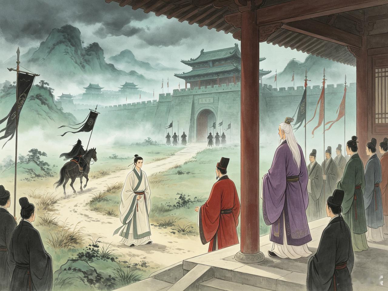 唐会昌6年，有一个宫里的宦官梦见自己看到了千里之外的白居易，梦醒时，传来白居易过