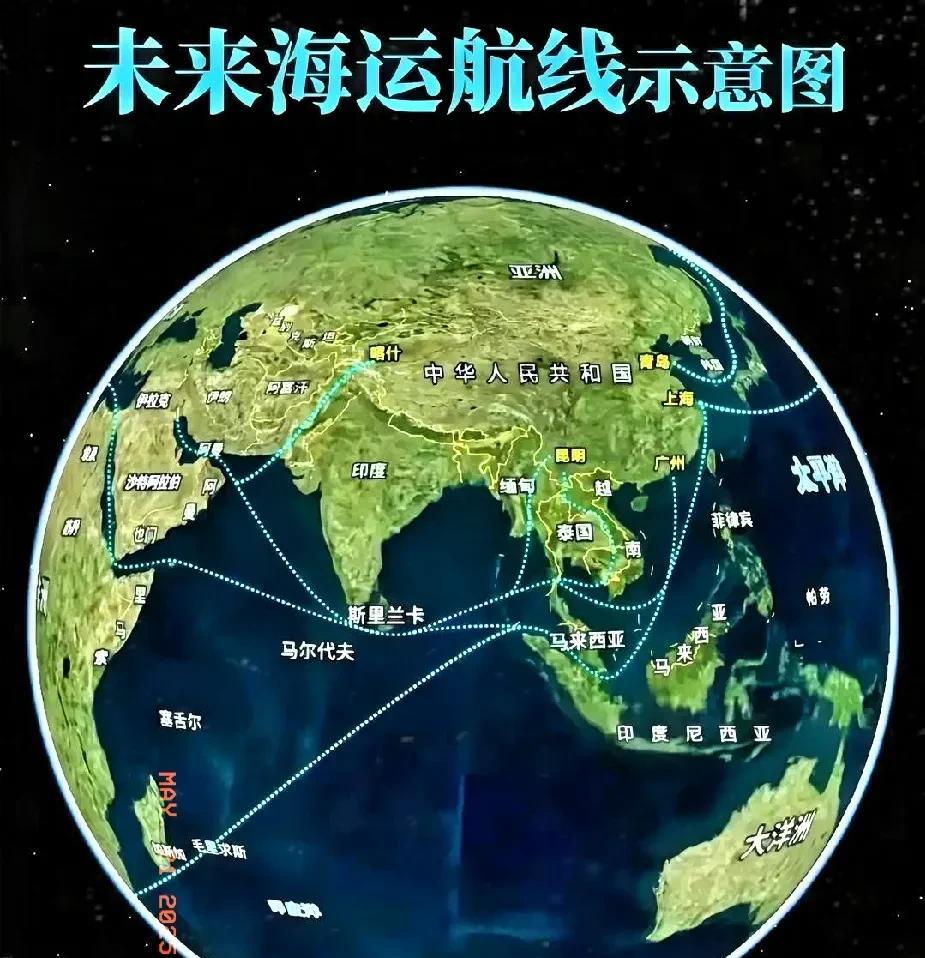为什么不提瓜达尔港了，因为不重要了！本来瓜达尔港，可以连接伊朗重要港口的，是连