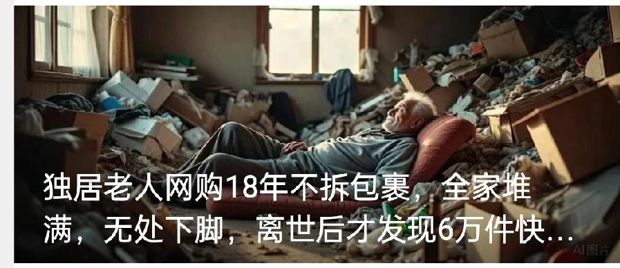 老人这神操作让人震惊？杭州一栋老楼里，八旬独居老人去世后，家里竟堆了6万多件未