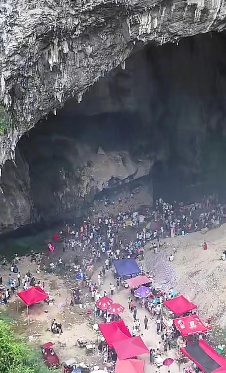 贵州真的是一个赶大集的好地方，而且这样的地方相信只有在贵州才能找到贵州网友发布