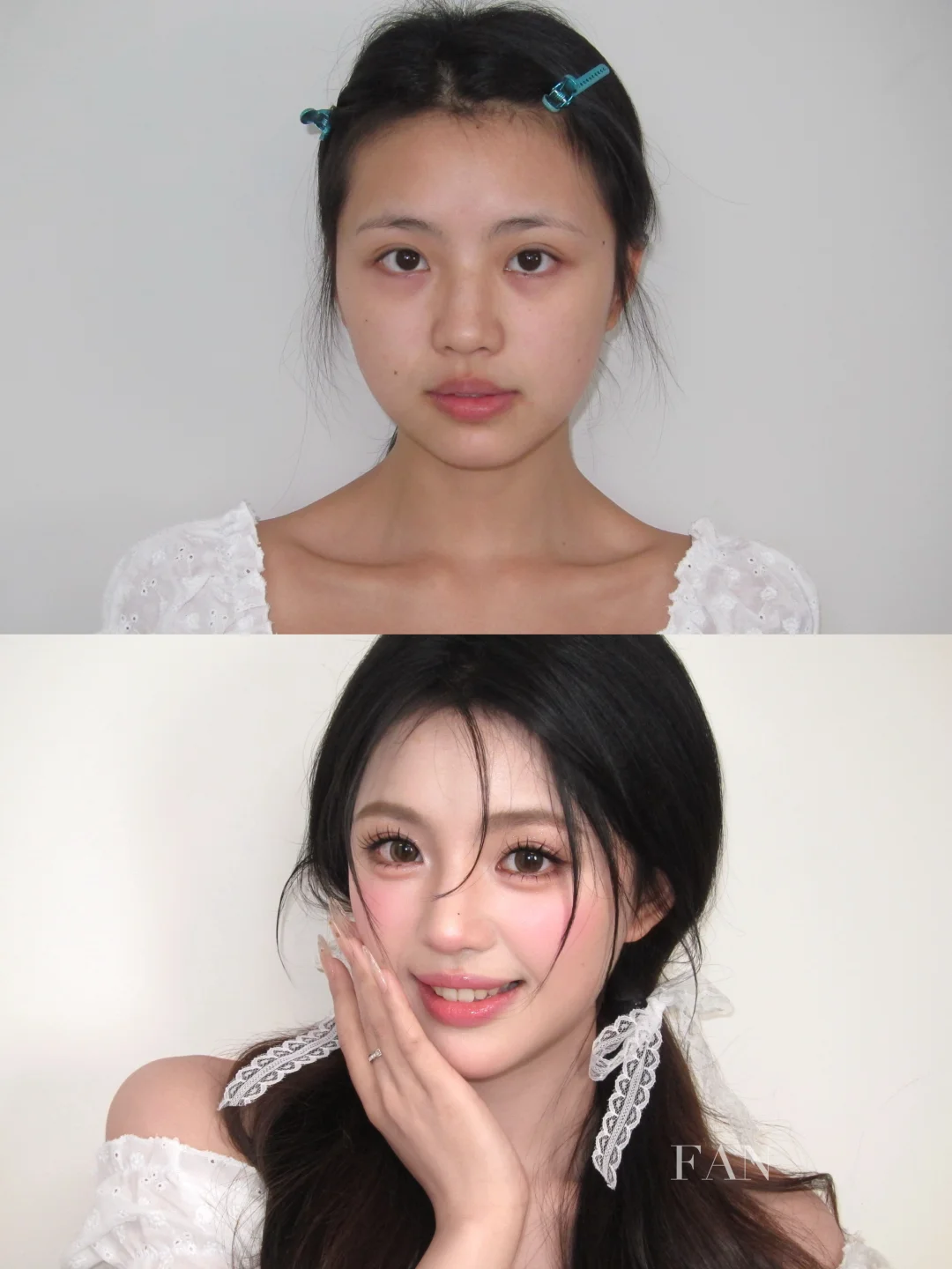 韩系氛围感妆容｜清透氧气少女感🫧🎀