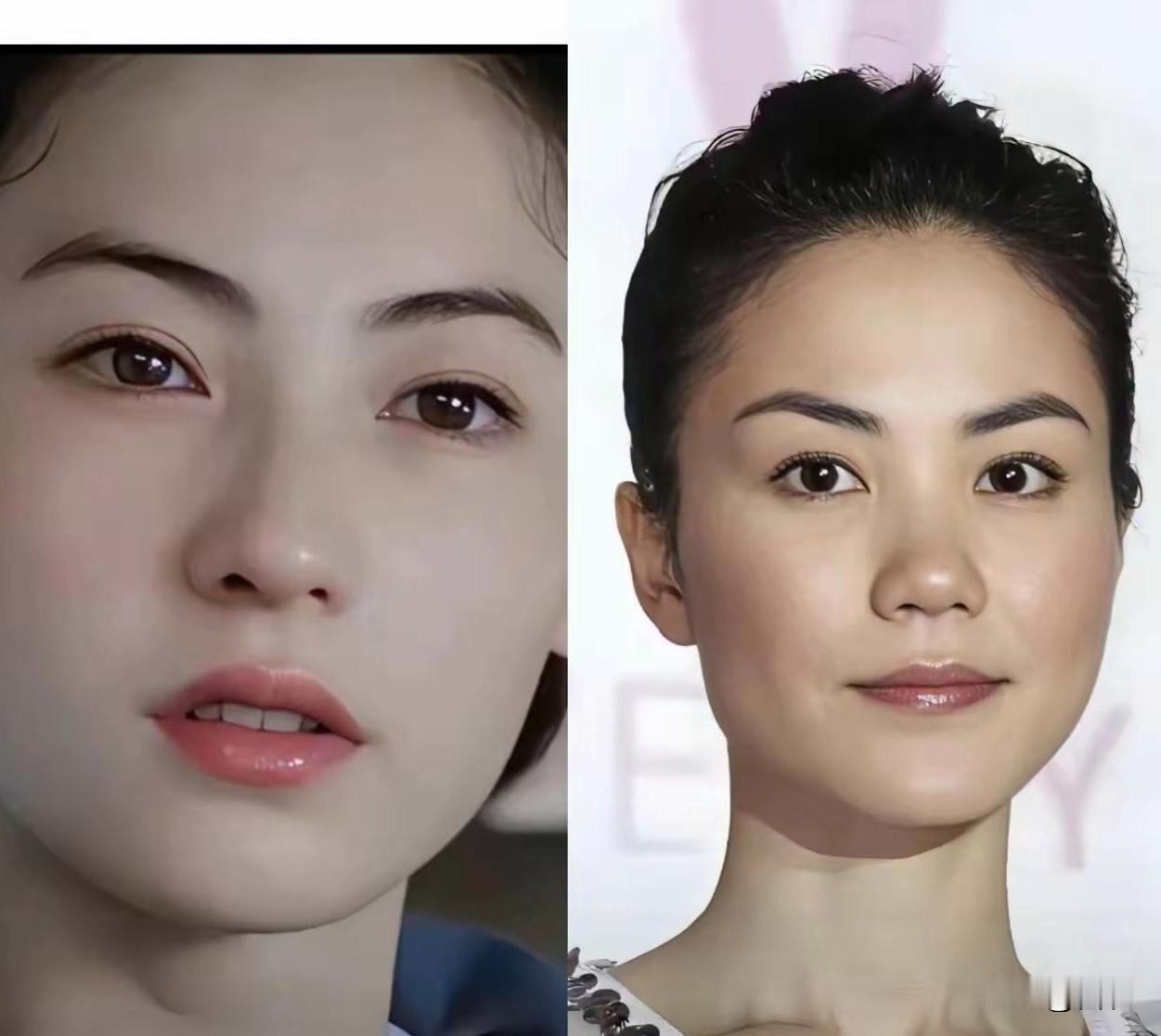 说实话，如果我是男生，就算给我一百次机会，我也会坚定选择张柏芝抛开外在的高颜值