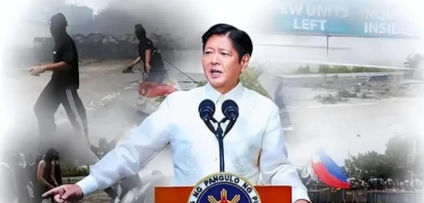 菲律宾彻底反水！民众围堵美使馆，焚烧美旗狂喊滚出去，小马科斯跪麻了。说白了，