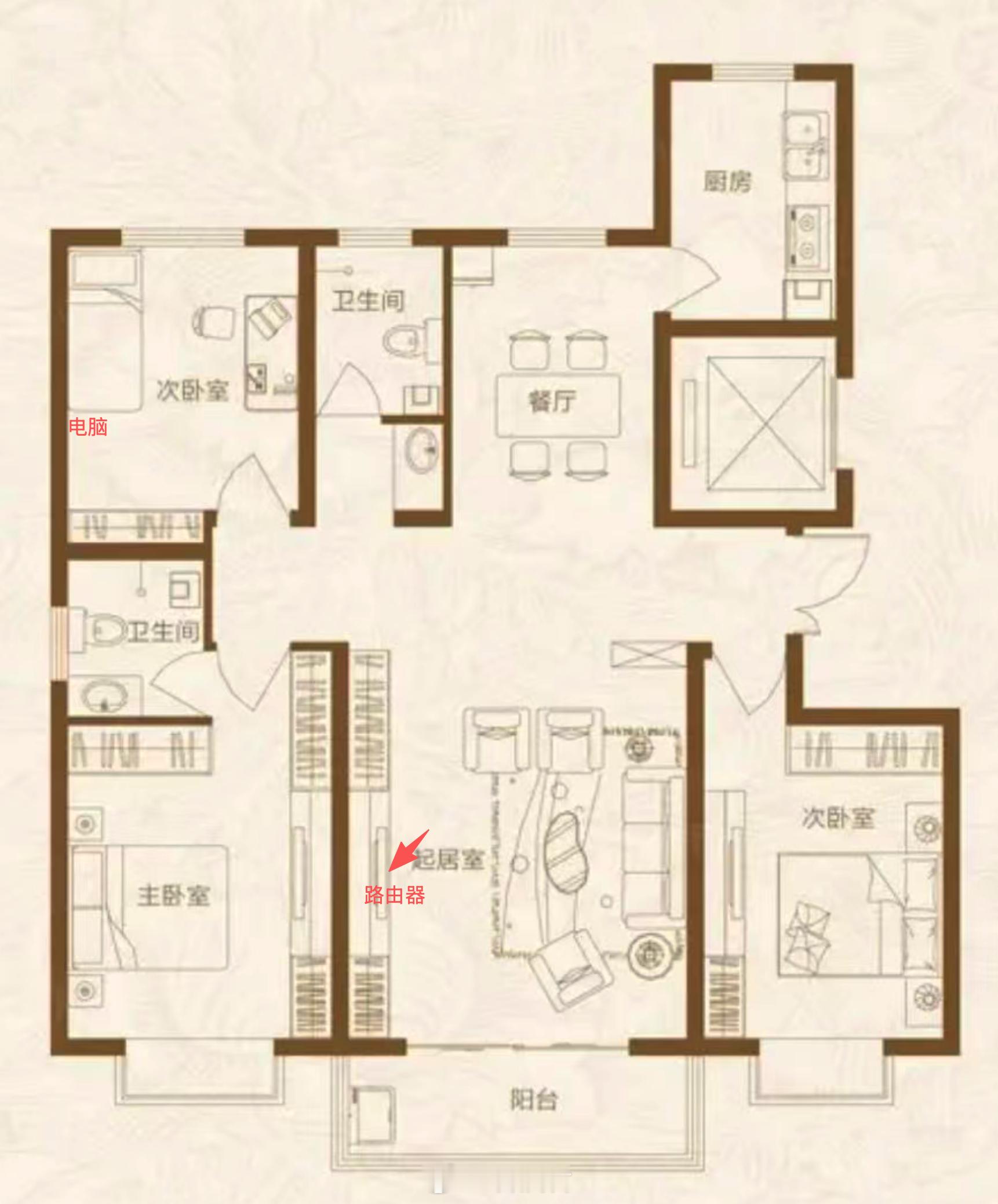 移动宽带200兆，配个150块钱的Wi-Fi6路由器，随随便便网速都能跑满路由