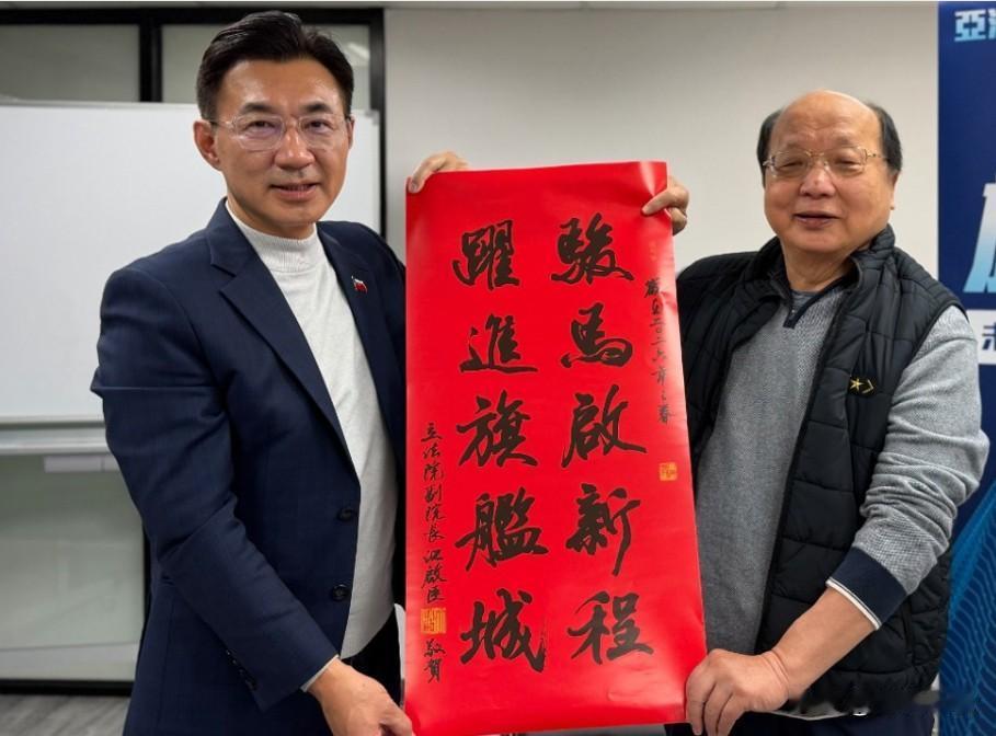 力挺江启臣选台中市长胡志强：能让台中迎来最好的时代参选台中市长的立院副院长