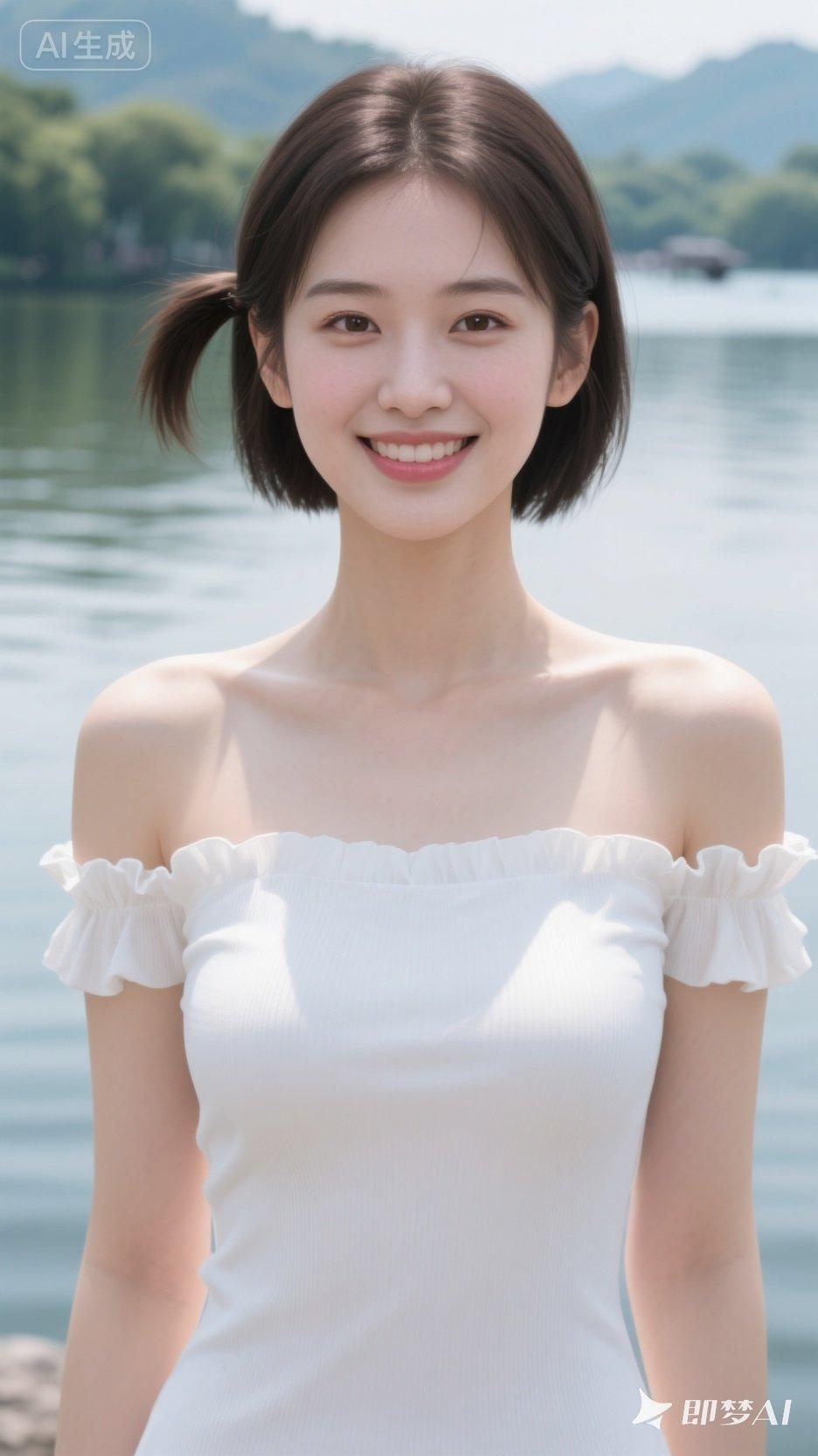 夏日清新少女，微笑面对生活✨