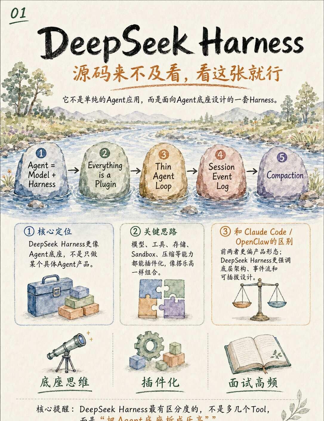 🔥面试八股～DeepSeekHarness八股速通前面整理了Claude