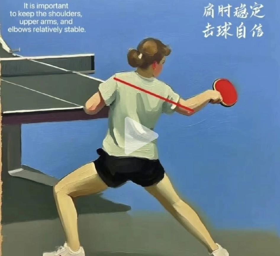 打球要自信，有信心将球打上！打乒乓球时，一定要有自信心，这个自信心非常重要，有了