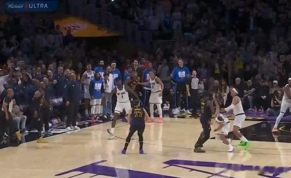 魔术vs湖人东契奇空位不投，逆天。