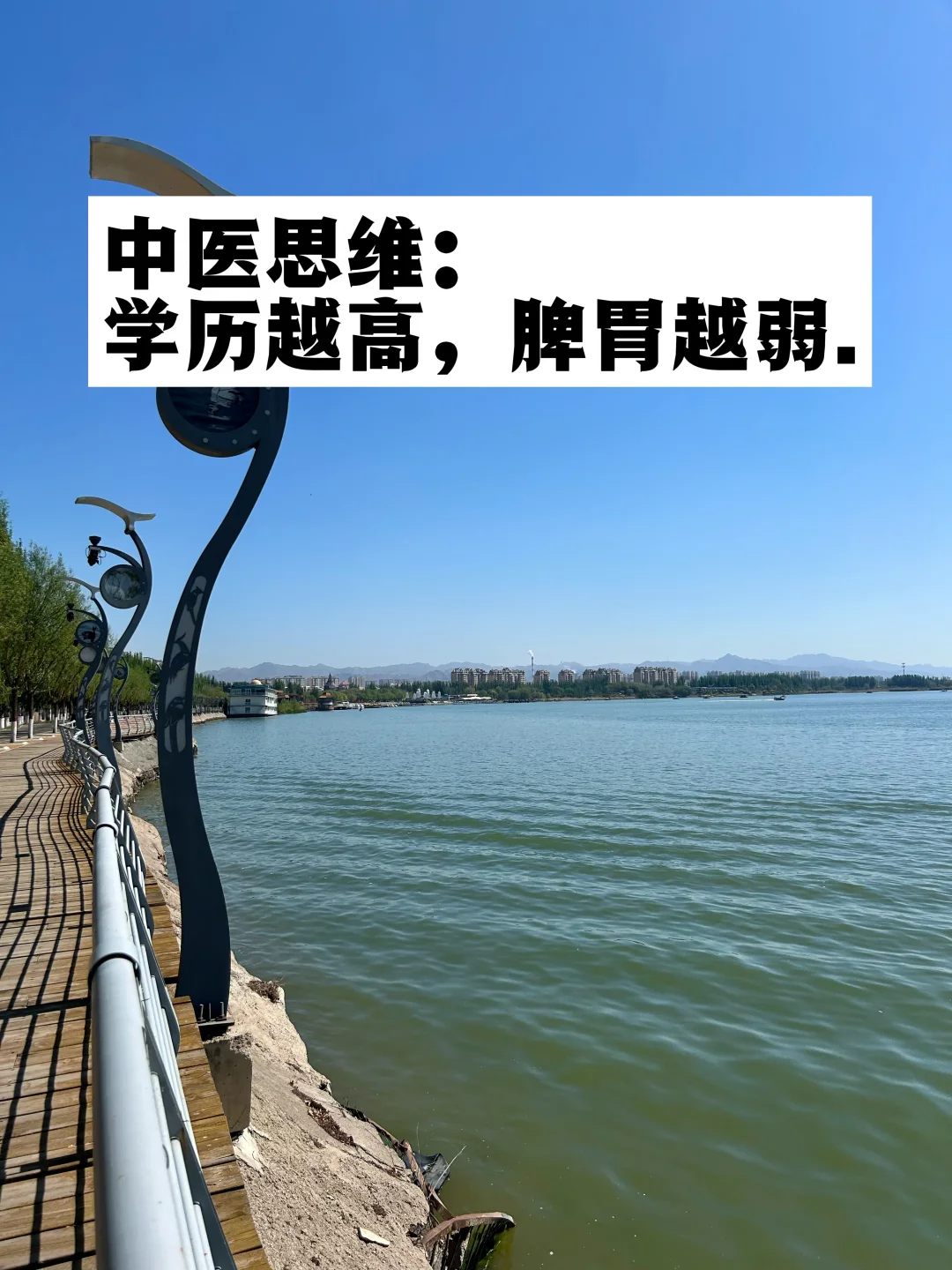 中医思维：学历越高，脾胃越弱.