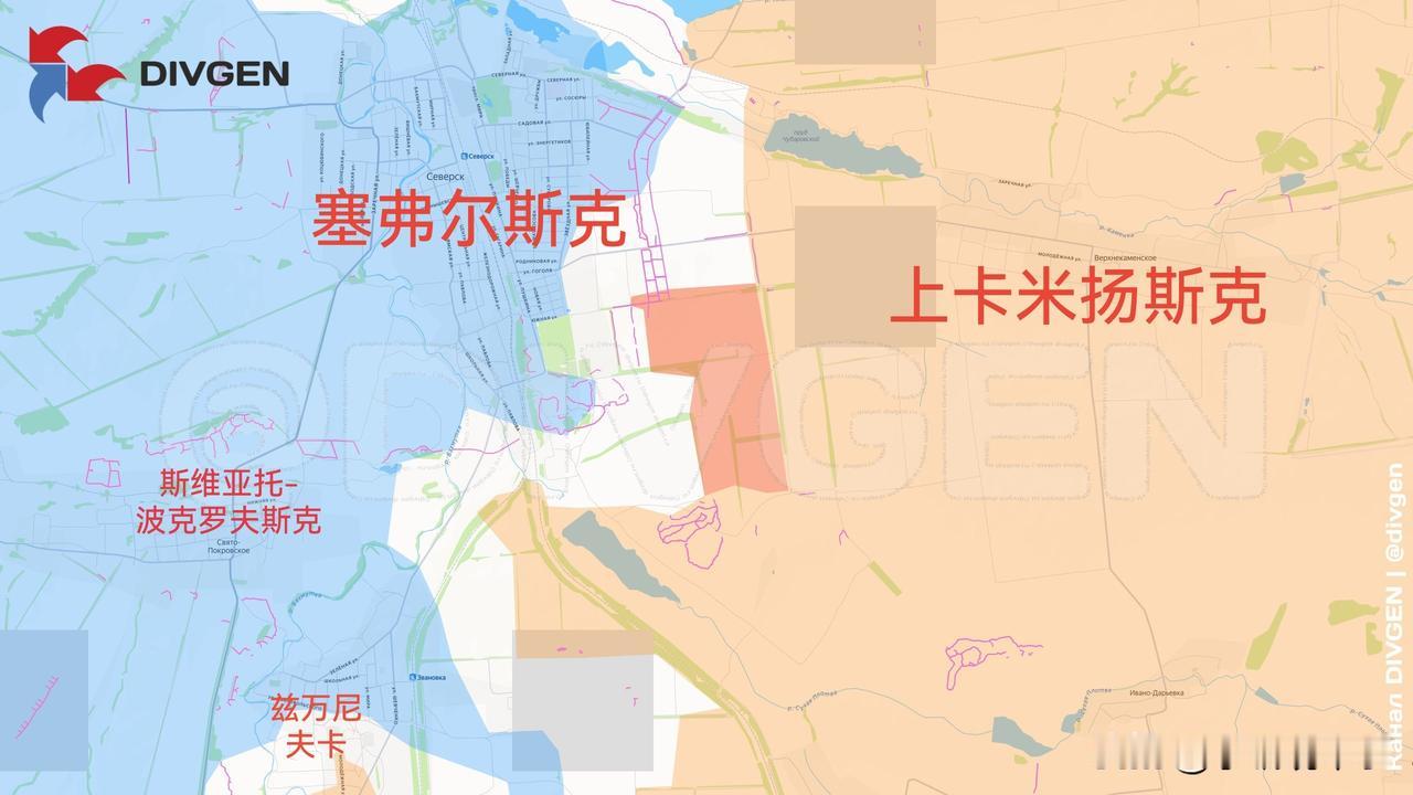 11月9日箭头社更新俄乌战报：图一：俄军突击部队攻占了塞弗尔斯克市以东的乌军