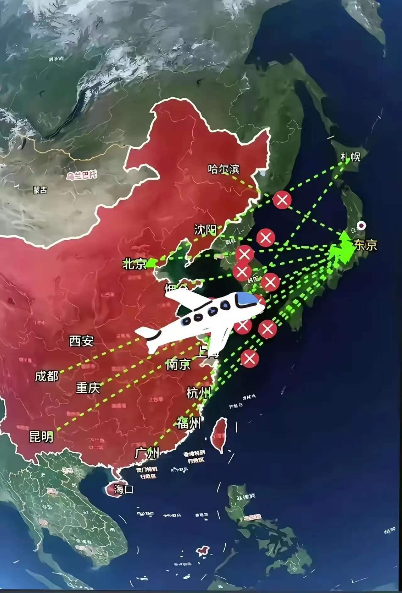 中国空域收费了，日本航司急了，到底动了谁的奶酪？最近民航局新规则落地，所有外